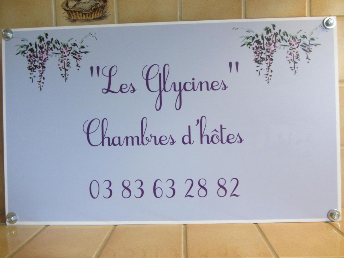 Les Glycines Bed and Breakfast Choloy Buitenkant foto